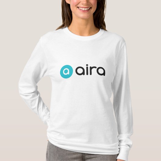 Aira Logo Basic T-shirt met lange mouwen (Voorkant)