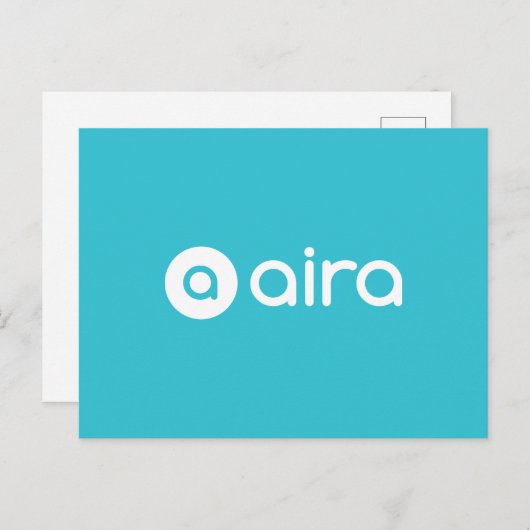 Aira Logo Briefkaart (Voorkant / Achterkant)