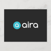 Aira Logo Briefkaart (Voorkant)