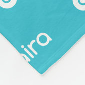 Aira Logo Fleece Deken (Hoek)