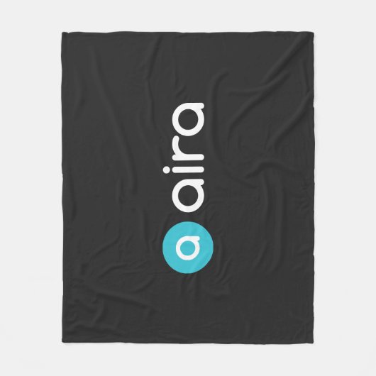Aira Logo Fleece Deken (Voorkant)