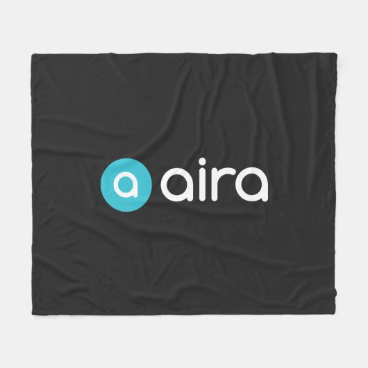 Aira Logo Fleece Deken (Voorkant (Horizontaal))