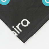 Aira Logo Fleece Deken (Hoek)