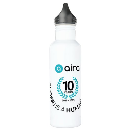 Aira Mascot 10 Jaar Jubileum Waterfles Waterfles (Links)