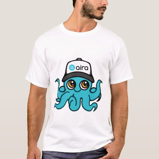 Aira Visual Interpreting Mascot T-shirt – Octopus (Voorkant)