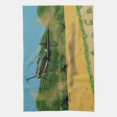 Airacobra P39 Theedoek (Verticaal)