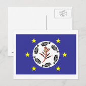 Airai Flag Briefkaart (Voorkant / Achterkant)