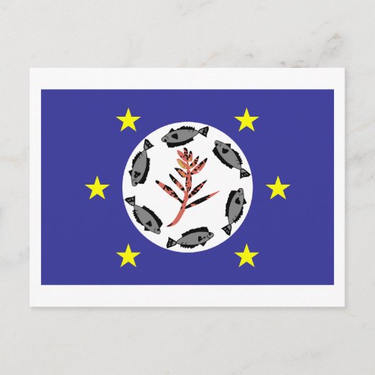 Airai Flag Briefkaart (Voorkant)