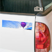 AIRBALLOON-bumpersticker. Bumpersticker (Op Truck)