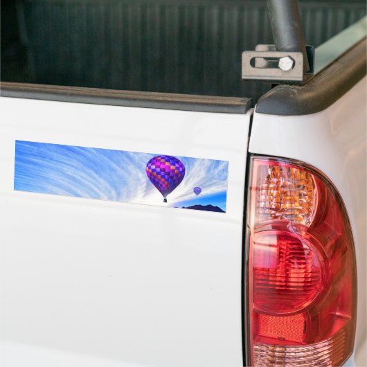 AIRBALLOON-bumpersticker. Bumpersticker (Op Truck)