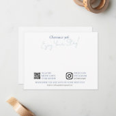 Airbnb and Rental Property Custom Welcome Note Notitiekaartje (Voorkant / Achterkant in situ)