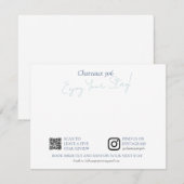 Airbnb and Rental Property Custom Welcome Note Notitiekaartje (Voorkant / Achterkant)