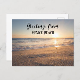 Airbnb Beach House Photo Guest Marketing Briefkaart