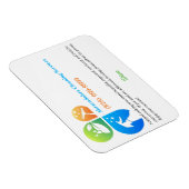 Airbnb Cleaner Contactmagneet Magneet (Rechterzijde)