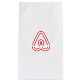 Airbnb Icon & Logo Gift Bag Klein Cadeauzakje