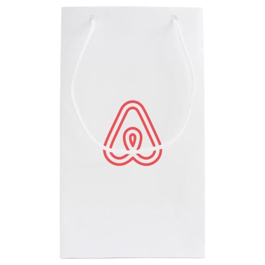 Airbnb Icoon & Logo Gift Zak Klein Cadeauzakje (Achterkant)