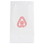 Airbnb Icoon & Logo Gift Zak Klein Cadeauzakje (Voorkant)