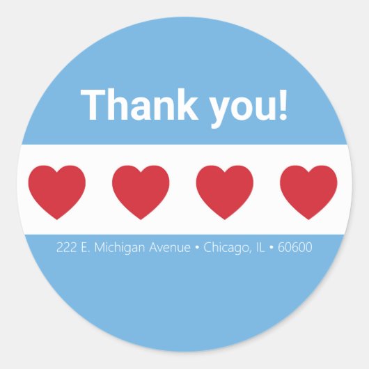 Airbnb | STICKER | Chicago (Voorkant)