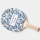 Airbnb Vacation Rental Blue Leaves Tafeltennisbatje (Zijkant)