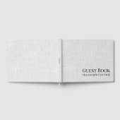 Airbnb Vacation Rental Woven Minimalist Modern Gastenboek (Volledig)