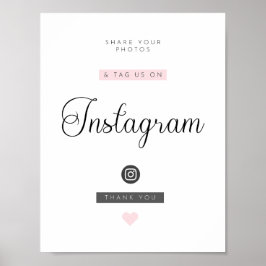 Airbnb/vakantiewoning Social Media Sign Poster