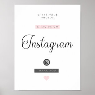 Airbnb/vakantiewoning Social Media Sign Poster