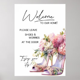 AirBnb vakantiewoning welkomstbord Poster