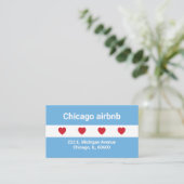 Airbnb | VISITEKAARTJE | Chicago (Staand voorkant)