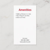 Airbnb | VISITEKAARTJE | Chicago (Achterkant)