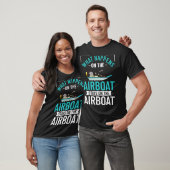 Airboat Fanboat Rc Hydroplane Racing Swamp Boat Ri T-shirt (Unisex)
