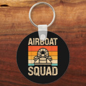Airboat Squad Moerasboot _2 Sleutelhanger (Voorkant)