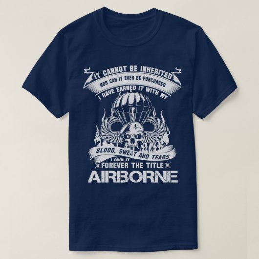 Airbone Forever The Title  T-shirt (Design voorkant)