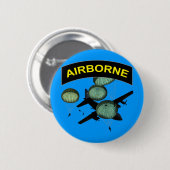 Airborne 2 ronde button 5,7 cm (Voorkant /achterkant)