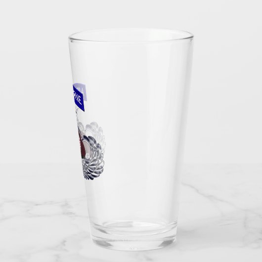 Airborne Baret & Senior Jump Wings Glas (Links)