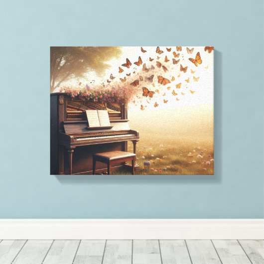 AIRBORNE CANVAS AFDRUK (Insitu (Houten vloer))