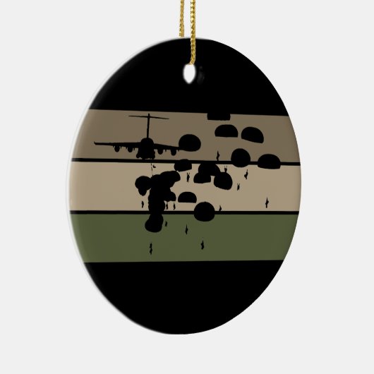 Airborne Jump Keramisch Ornament (Rechts)