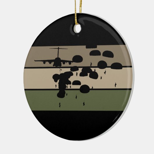 Airborne Jump Keramisch Ornament (Links)