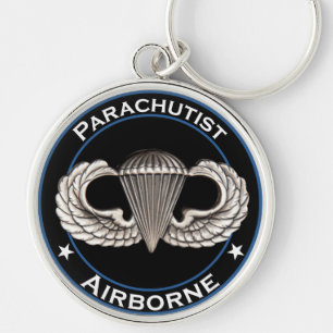 Airborne Parachutist Sleutelhanger