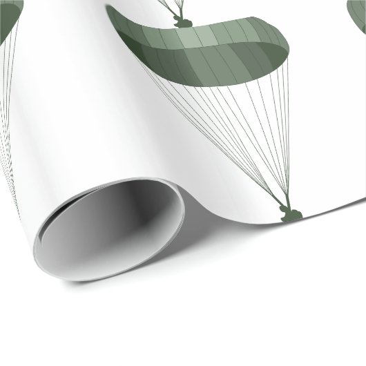 Airborne Paratrooper Cadeaupapier (Rol Hoek)