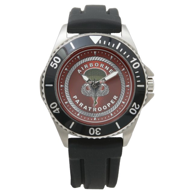 Airborne Paratrooper Horloge (Voorkant)