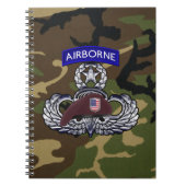 Airborne Paratrooper Notitieboek (Voorkant)