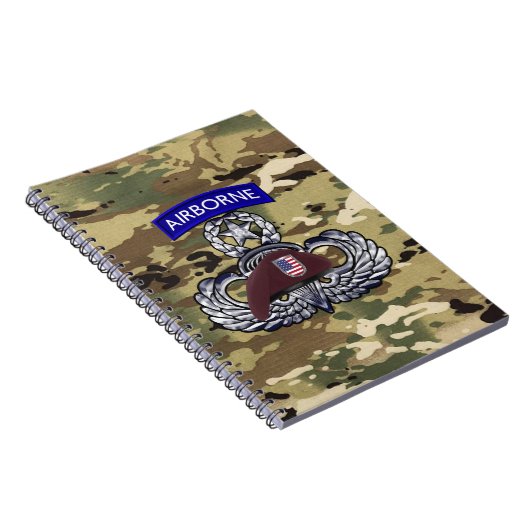Airborne Paratrooper  Notitieboek (Rechterzijde)