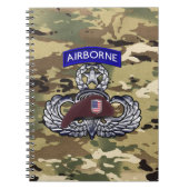 Airborne Paratrooper  Notitieboek (Voorkant)