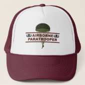 Airborne Paratrooper Trucker Pet (Voorkant)