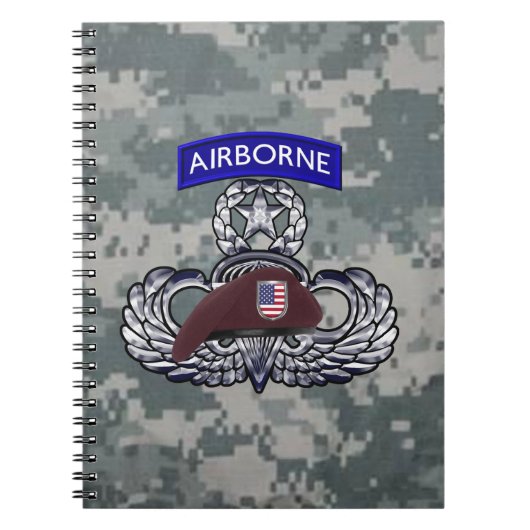 Airborne Paratroopers Notitieboek (Voorkant)
