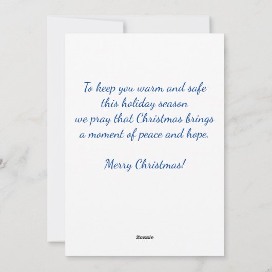 Airborne Paratroopers springen met kerst Feestdagenkaart (Achterkant)