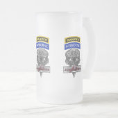 Airborne Ranger Jumpmaster Commemorative Matglas Bierpul (Voorkant rechts)