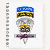 Airborne Ranger Jumpmaster Notitieboek (Voorkant)