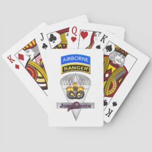 Airborne Ranger Jumpmaster Pokerkaarten