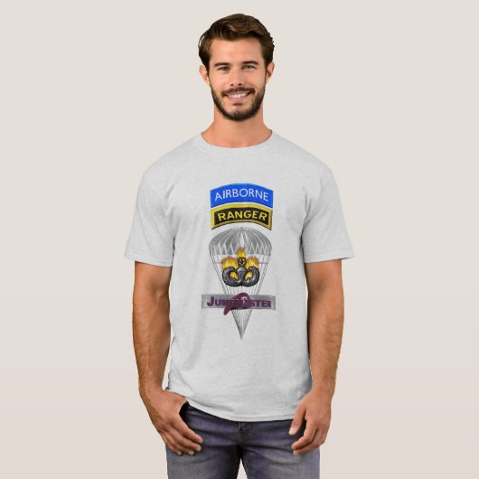 Airborne Ranger Jumpmaster T-shirt (Voorkant volledig)